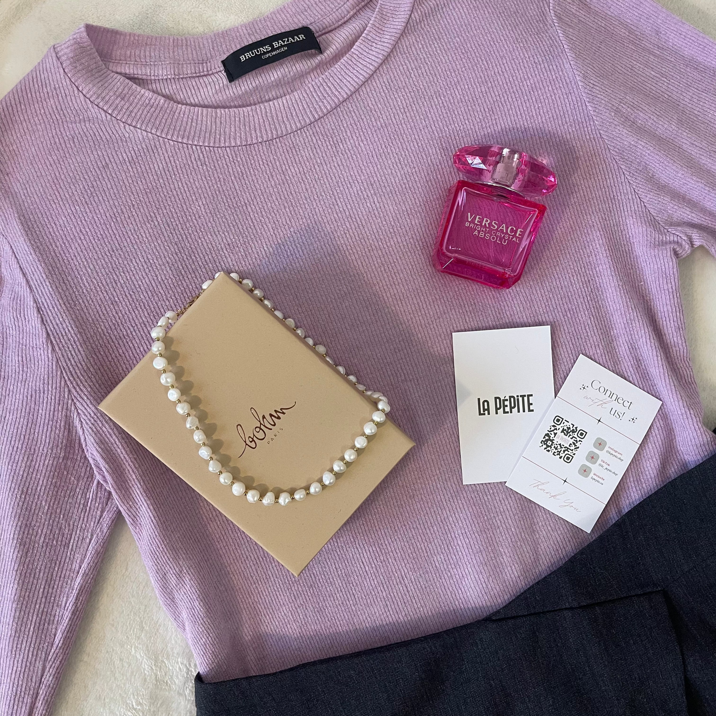 Oгърлица със Сладководни Перли - Bohm Paris